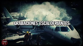 5 GRABACIONES ESCALOFRIANTES DE CAJAS NEGRAS DE AVIONES ACCIDENTADOS [upl. by Fredrika532]