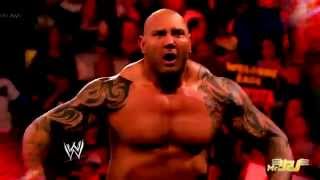 WWE Batista Return Titantron Entrance Video 2015 [upl. by Hgielhsa166]