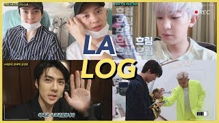 세훈amp찬열 What a life 노빠꾸 LA Vlog🌴⛅ [upl. by Caterina876]