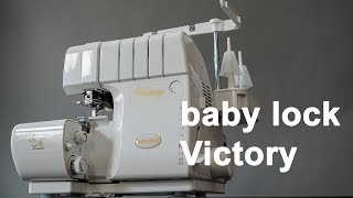 baby lock victory  So einfach kann Overlock gehen  Review [upl. by Fawn915]