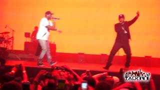 Drake Brings Out G Unit At OVO Fest 2014 [upl. by Ledda105]