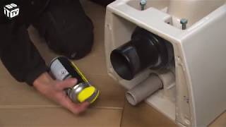 WD40  Uitzending Dobbit TV Toilet montage met WD40 Siliconenspray [upl. by Aliac]