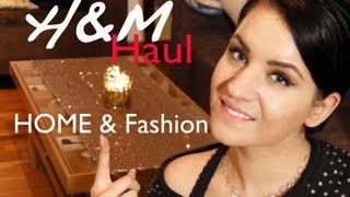 HAUL HampM Home und Fashion [upl. by Anovahs]