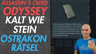 Assassins Creed Odyssey  Kalt wie Stein Ostrakon Rätsel Korinth Gelöst [upl. by Fons]