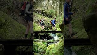 WATCH SILENT HIKING Mullerthal Trail  6 days Backpacking Luxembourg  Route 1 2 amp 3  112 km [upl. by Sallee740]