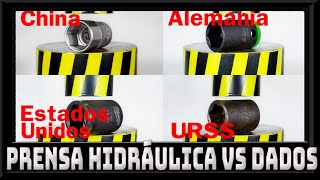 HOY VAMOS A VER LA PRENSA HIDRÁULICA VS DADOS DE TALLER MECÁNICO MIRÁ [upl. by Akemrej145]