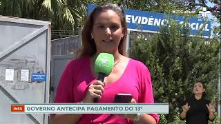 INSS antecipa pagamento do décimo terceiro de aposentados e pensionistas [upl. by Folsom]