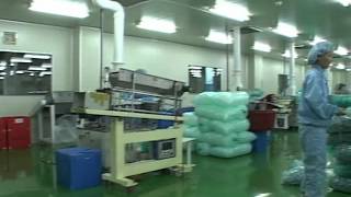 DISPOSABLE SYRINGE AND NEEDLE PRODUCTION LINE by JEONG WON MEDICSKOREA httpwwwjwmedicscokr [upl. by Alleiram]