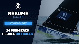 24 premières heures difficiles  La Solitaire du Figaro Paprec 2024 [upl. by Aninad]