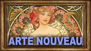 Art Nouveau  História da arte  27 [upl. by Arlina]