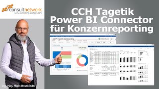 CCH Tagetik Power BI Connector für Konzernreporting [upl. by Ellerd195]