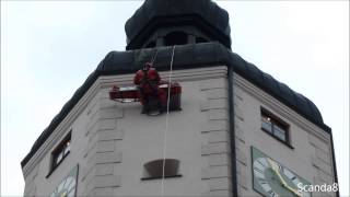 150 Jahre Freiwillige Feuerwehr Wemding  Höhenrettung [upl. by Carmencita203]