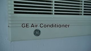 GE Window Air Conditioner Mounted in Room Wall as Cheap Alternative to Ductless or Central Air Units [upl. by Ydahs]