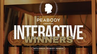 Interactive Winners Sizzle Reel  84th Annual Peabody Awards [upl. by Onitsoga61]