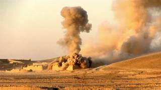 Marines face off with insurgents across Helmand River [upl. by Jannery]