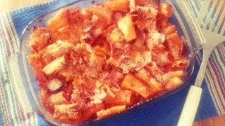 Le gratin de pâtes aux fromages recette rapide et facile [upl. by Ecila]