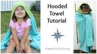 How to Make a Hooded Towel [upl. by Aifas]