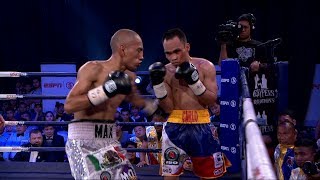 Carlo Peñalosa vs Maximo Flores  IBO World Flyweight Title  ESPN5 Boxing [upl. by Noda]