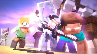 HEROBRINE First Appearance  Alex and Steve Adventures Minecraft Animation [upl. by Henley]