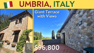 Lovely ITALIAN HOME for SALE in Umbria Terrace  Italy House [upl. by Jari]