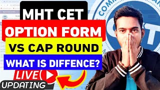 🔴 B PHARMACY OPTION FORM VS CAP ROUND 🤯  WHATS THE DIFFRENCE ⁉️ [upl. by Eegnat]