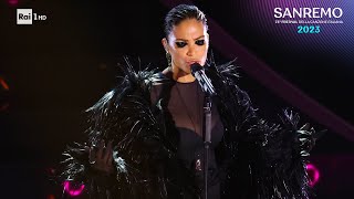 Sanremo 2023  Elodie canta Due [upl. by Flosser]