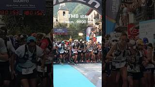 UTMB 2024 starts 176km with 9900 M 🫨 [upl. by Anana702]