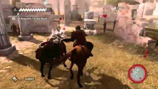 Achievement Guide Assassins Creed  Brotherhood  Grand Theft Dressage  Rooster Teeth [upl. by Ymij164]