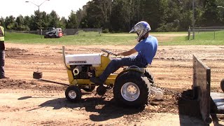 Orangeville fair 2024 Stock 1000lb garden tractor pull [upl. by Hammerskjold887]