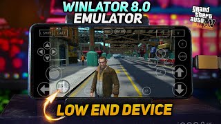 Winlator 80  Low End Device Test on GTA 4 With Enb Graphics [upl. by Sillad]