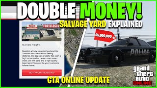 NEW GTA ONLINE DLC  All NEW Content Cop Cars Double Money New Business amp Discounts [upl. by Hayashi]