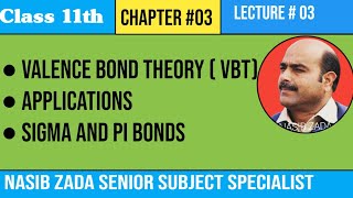 VALENCE BOND THEORY VBT  APPLICATIONS SIGMA AND PI BOND FORMSTION NASIB ZADA SSS [upl. by Latsyrhk353]