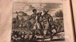 Book hundreds of years old on America showing real Indigenous aboriginal Indians [upl. by Chaves]