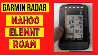 Wahoo Elemnt Roam How to Pair amp Configure Garmin Radar RVR315 amp RLTL515 wahoo garmin [upl. by Midis839]