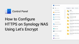 How to Configure HTTPS on Synology NAS Using Lets Encrypt  Synology [upl. by Egidio]