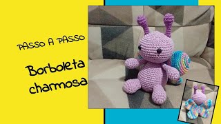 Borboleta amigurumi [upl. by Leod]