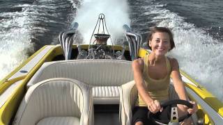 Jet Boat Tahiti 18 1974 Olds 455 part 4 [upl. by Bryce]