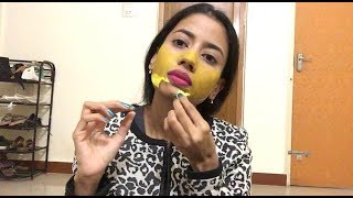 Remove Facial Hair Instantly with any Peel Off Mask 🙅🏻NO GELATIN🙅🏻 [upl. by Ahsinek]