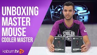 Unboxing do Mastermouse MM520 e MM530 da Cooler Master  KaBuM [upl. by Eoin]