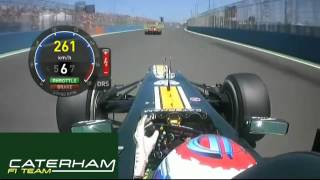 Vitaly Petrov overtake Felipe Massa at Valencia GP [upl. by Alimat]