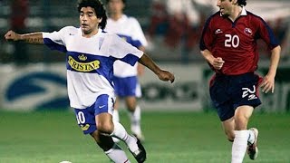 Diego Maradona jugando amistoso por U Católica de Chile 2006 [upl. by Anilet]