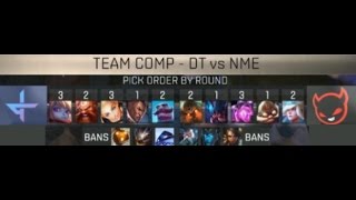 DT vs NME Highlights Game 1  Dream Team vs Enemy  2016 NA Challenger Spring [upl. by Ecile]