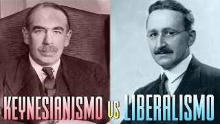 LIBERALISMO vs KEYNESIANISMO  DIFERENCIAS y CRITICAS [upl. by Balcer]