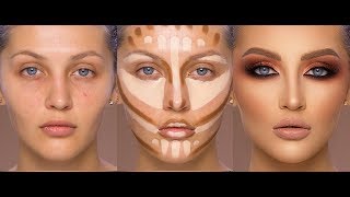 Fall Inspired Makeup 2018 Contour and Highlight by Samer Khouzami [upl. by Edyth]