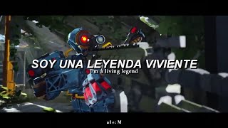 Jaroslav Beck And Generdyn  Legend ft BackChat  Apex Legends GMV Sub Español Lyrics [upl. by Berhley132]