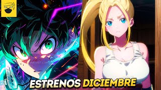 🔥ESTRENOS ANIME IMPERDIBLES DICIEMBRE 2023 NETFLIX Crunchyroll Disney Animeflv xd y más [upl. by Senga]