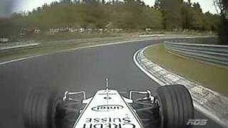 2007 F1 on Nurburgring Nordschleife  Nick Heidfeld Full lap [upl. by Virgina58]