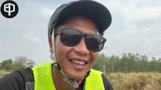 Cycling in Thailand  Aranyaprathet to Kork Sombun [upl. by Woolley]