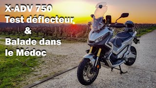 XADV 750  Test du déflecteur universel FENRIR 🥶 [upl. by Emelyne]