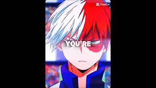 Todoroki edit mha todoroki [upl. by Ahsiemal]